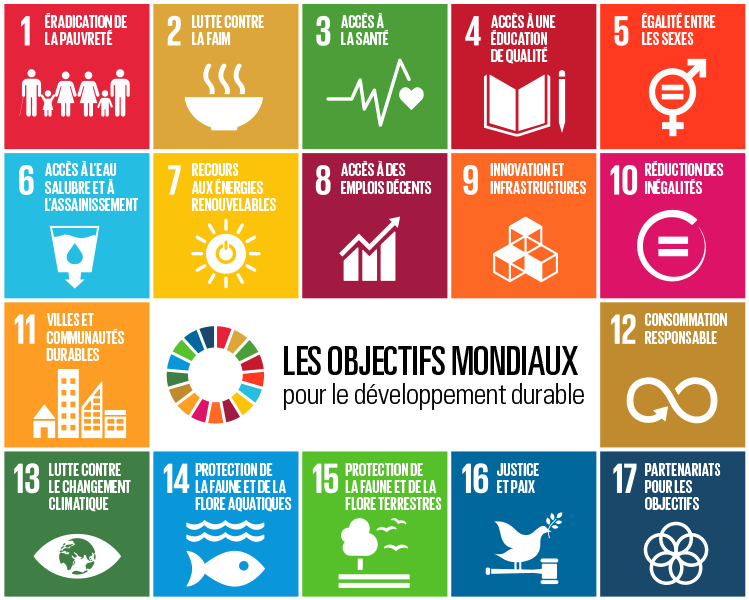 Les objectifs mondiaux pour le développement durable